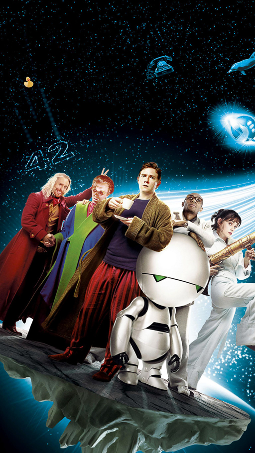 The Hitchhiker's Guide to the Galaxy actors.